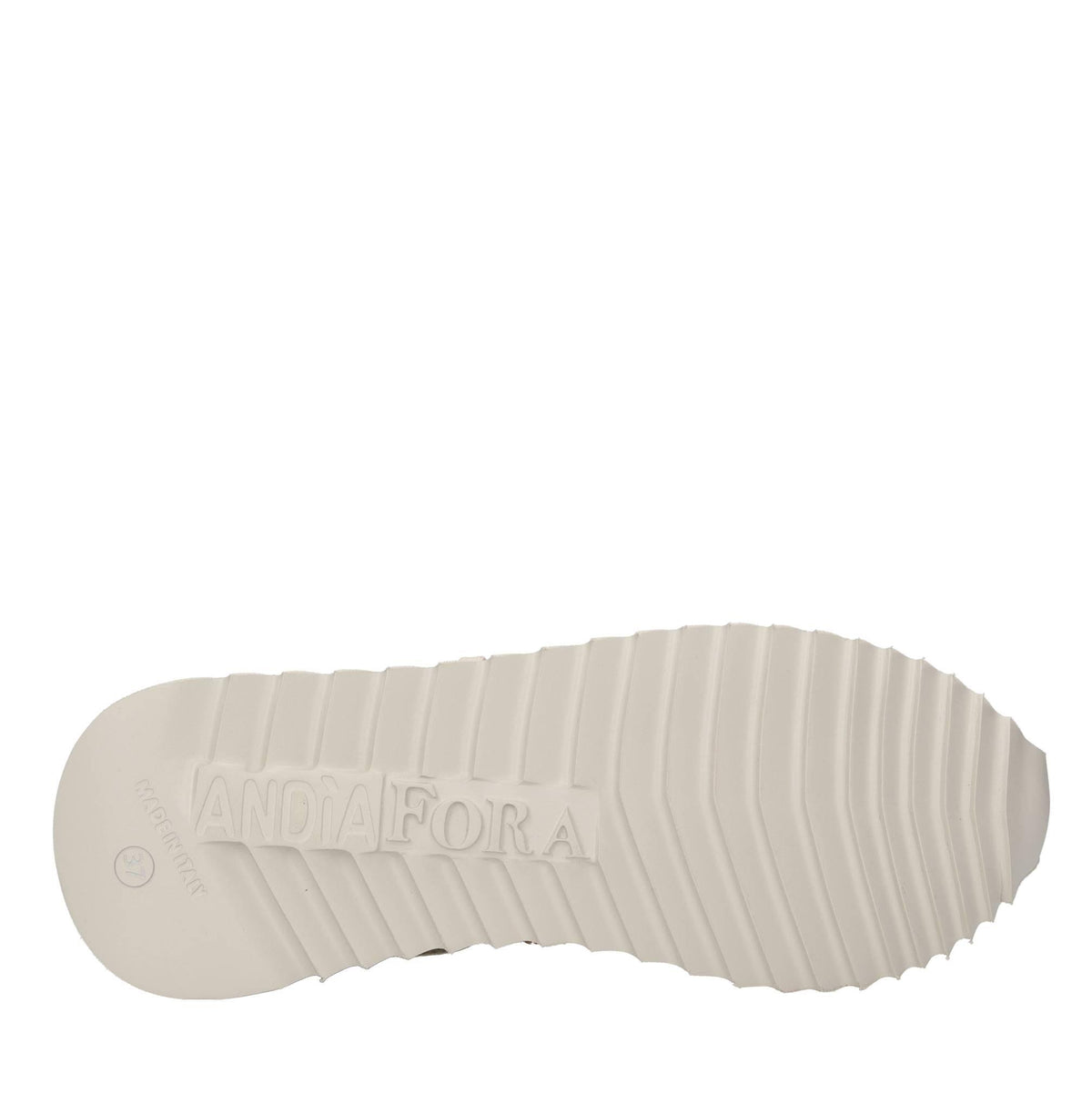 Sneakers alte in pelle e tessuto 