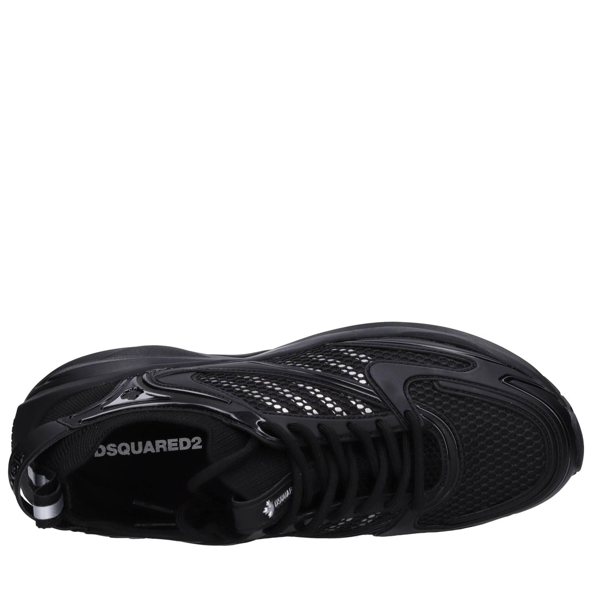 Sneakers in tessuto ed ecopelle 