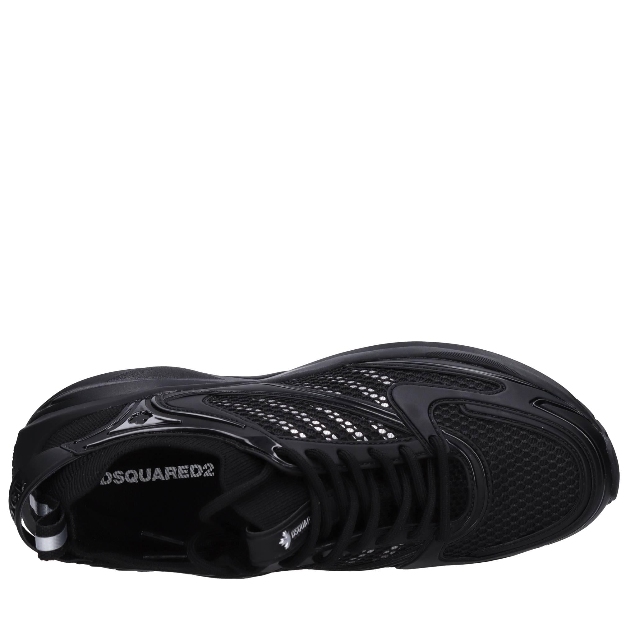 Sneakers in tessuto ed ecopelle 