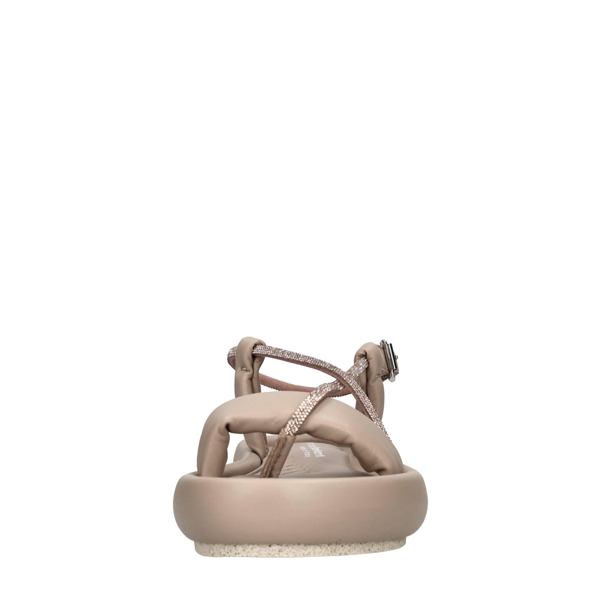 Sandali modello Basu Strass Dreamer in pelle 