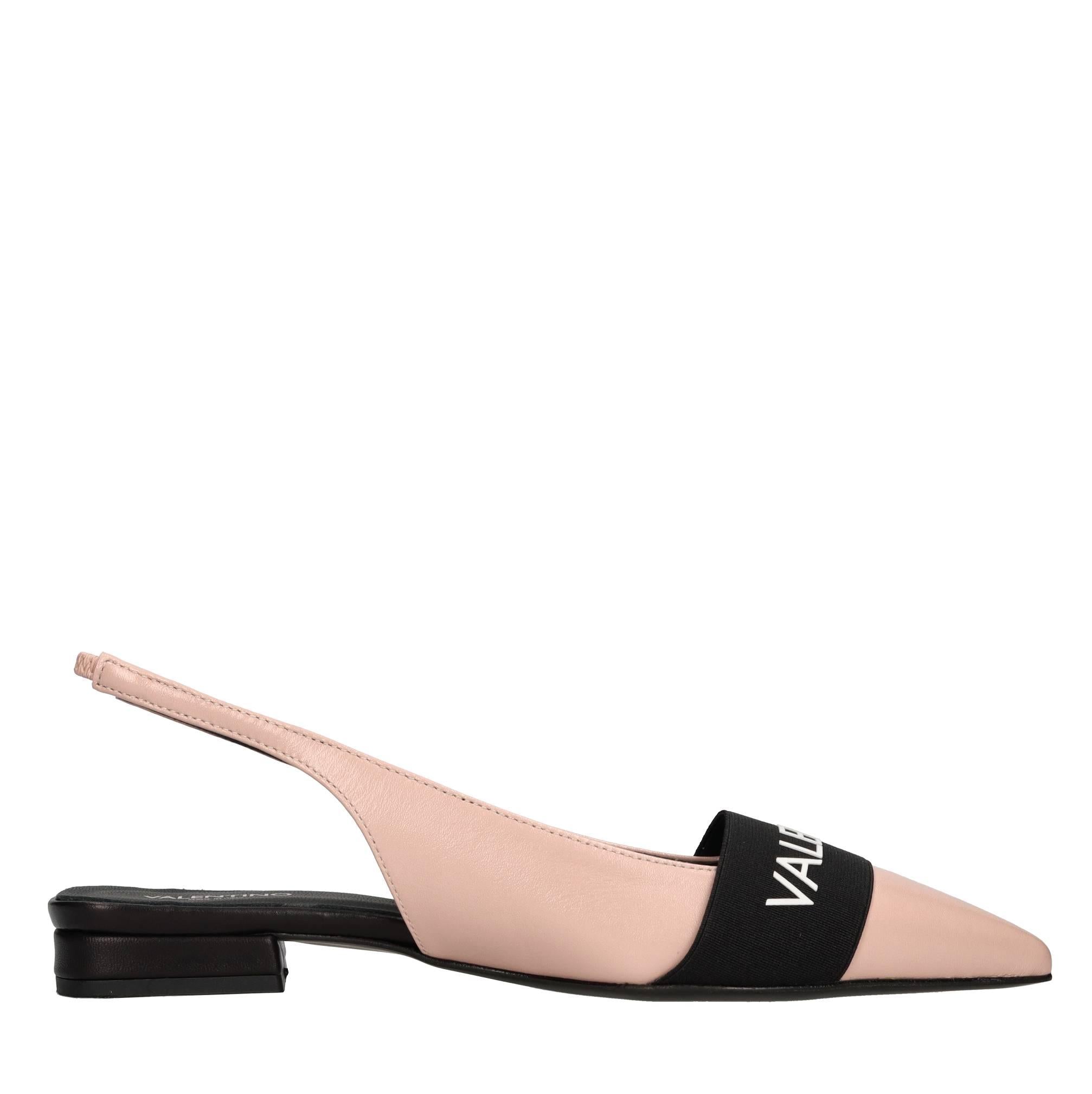 Ballerine slingback in pelle 