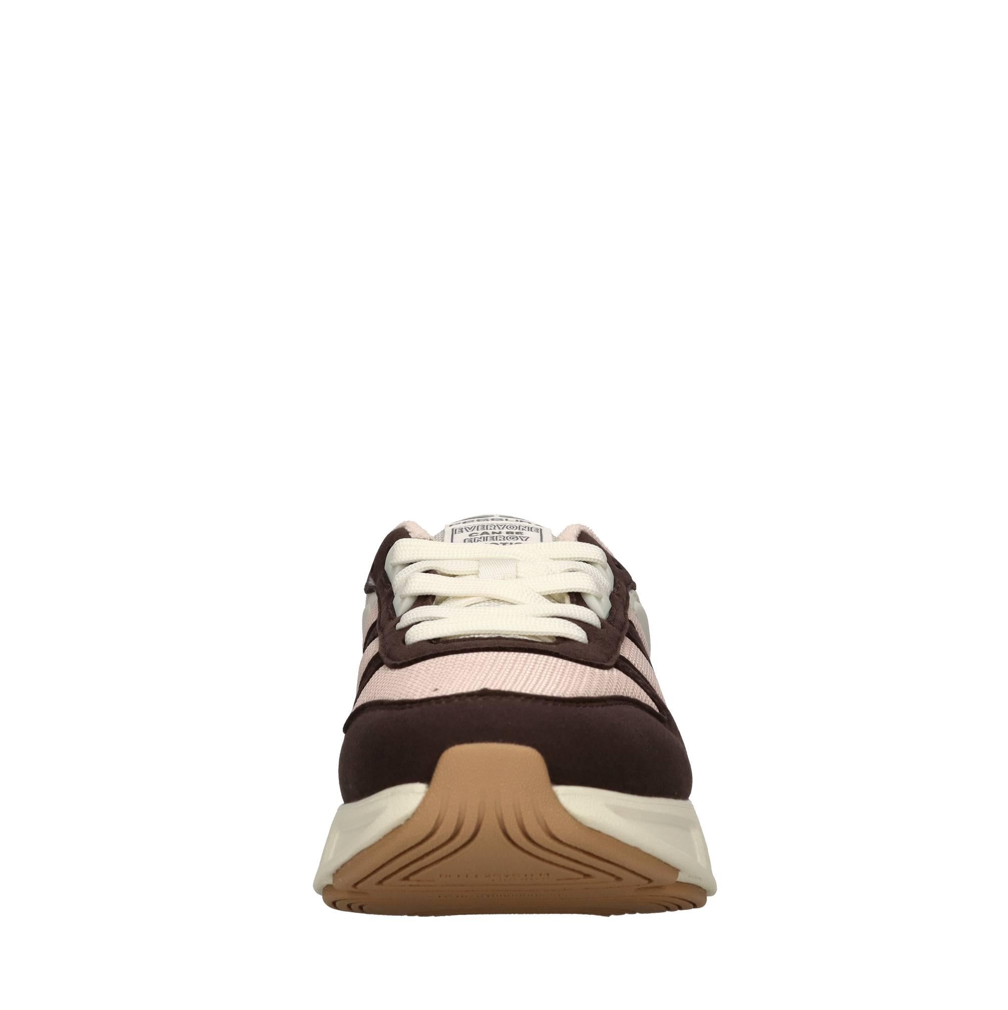 Sneakers modello Shoes Run 03D in ecocamoscio e tessuto 