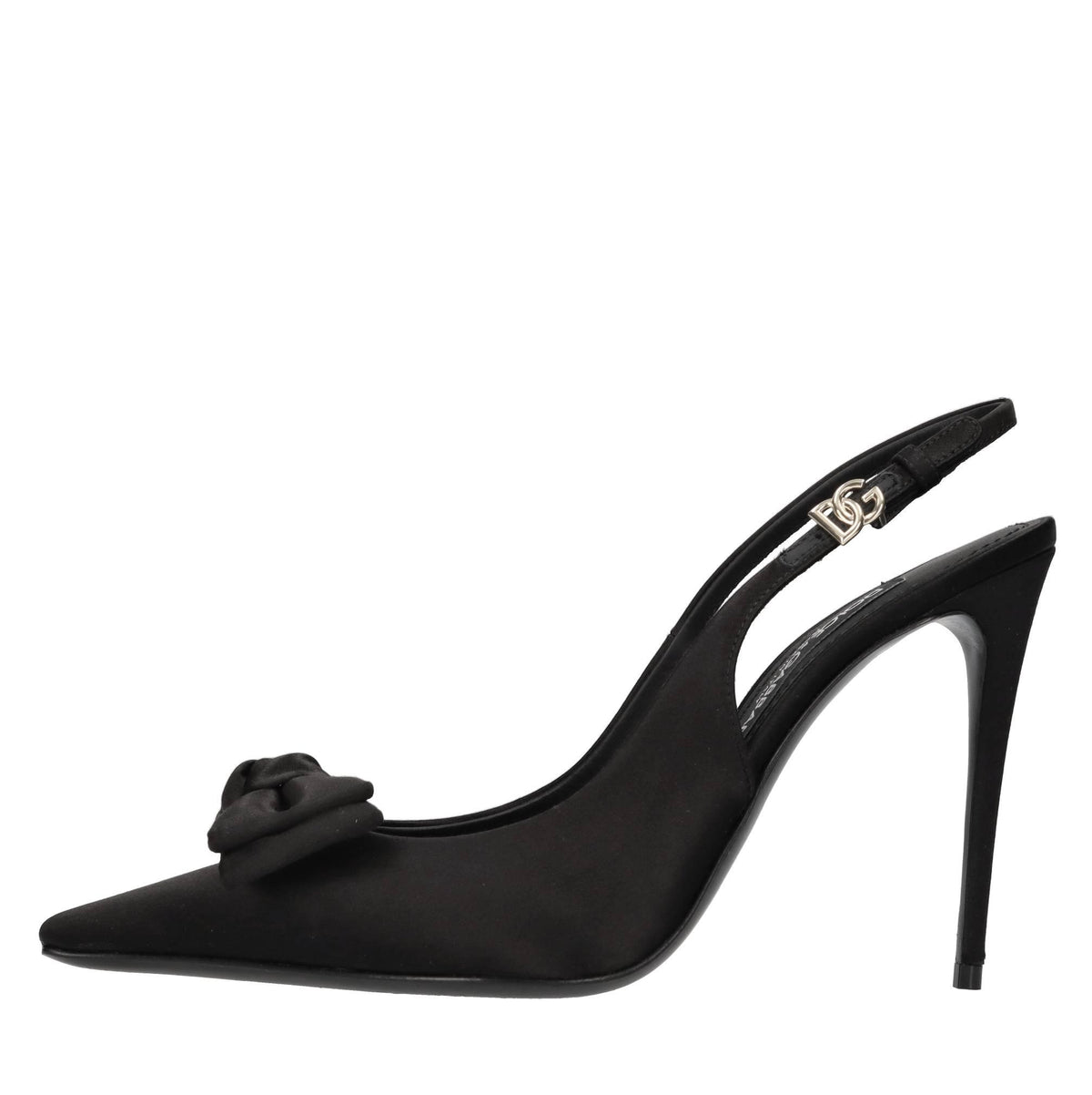 Décolleté slingback Mun in raso 