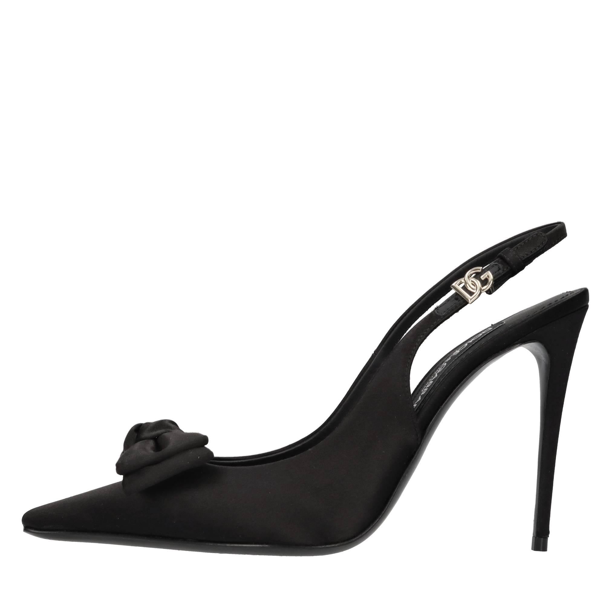 Décolleté slingback Mun in raso 