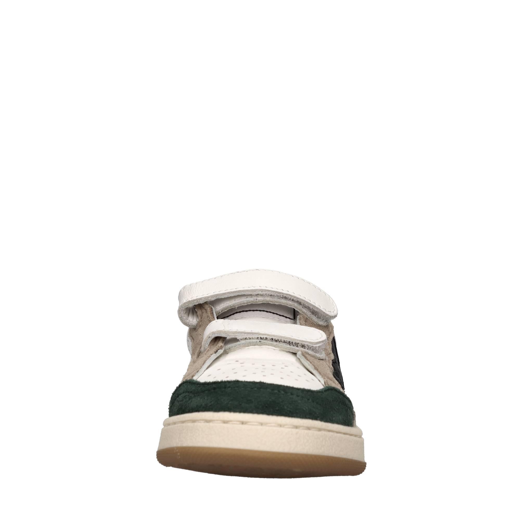 Sneakers in pelle e camoscio 