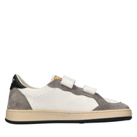 Sneakers in pelle e camoscio 