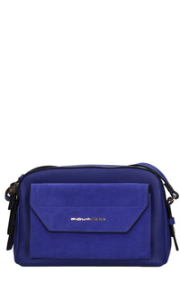 Borsa in pelle e camoscio 