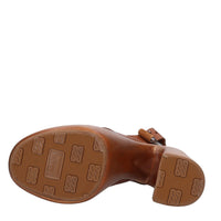 Sandali in pelle e camoscio 
