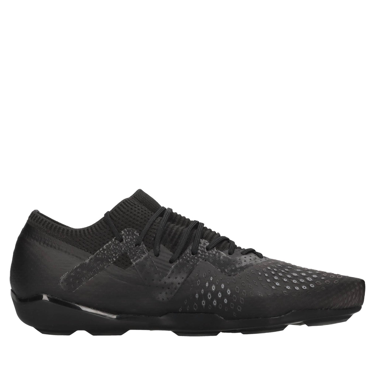 Sneakers in multimateriale e tessuto 