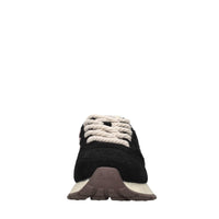 Sneakers Ally Winter in camoscio, tessuto ed ecopelliccia 