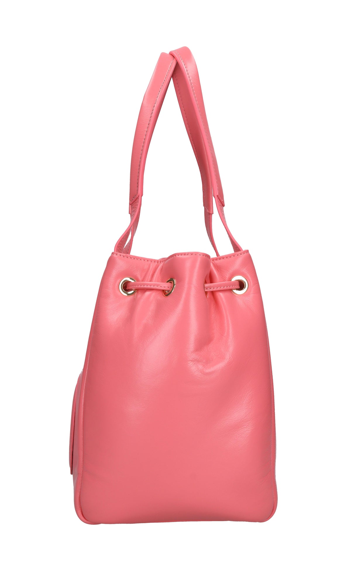 Borsa Giant Logo in pelle 