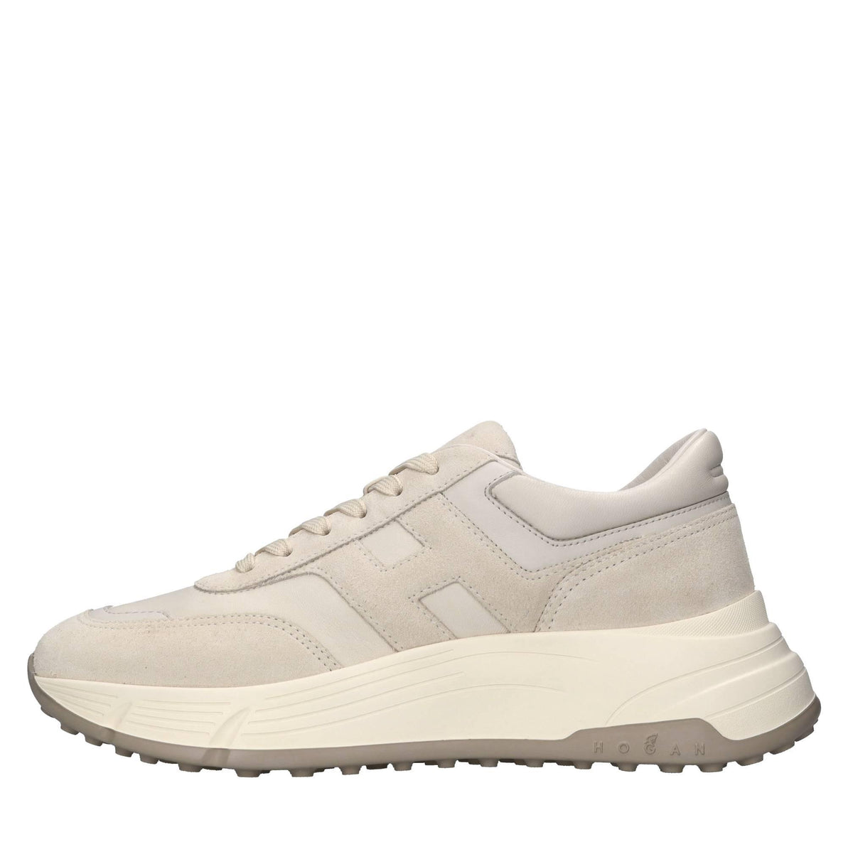 Sneakers in pelle camoscio 