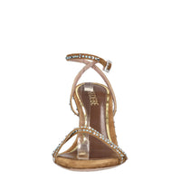Sandali Charlize in camoscio e strass 