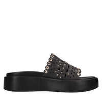 Mules in pelle 