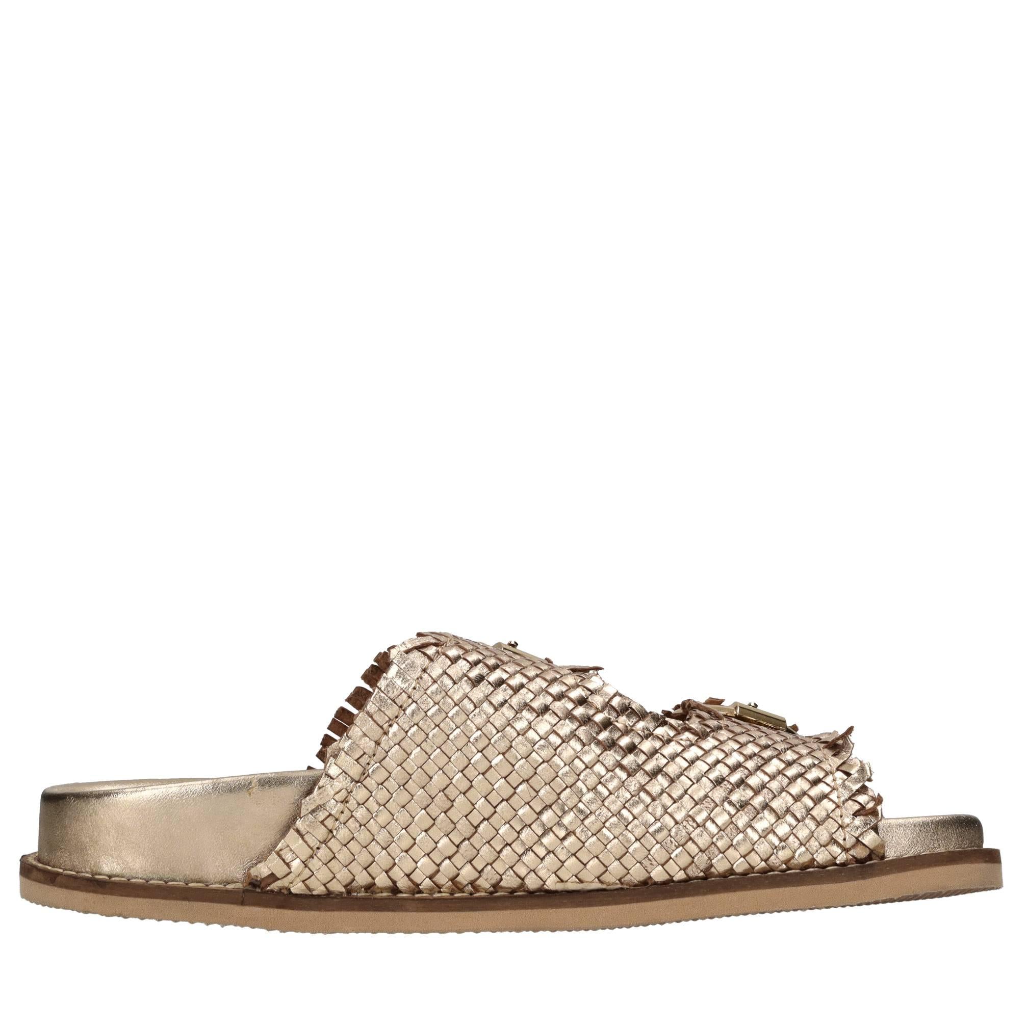 Mules in pelle 