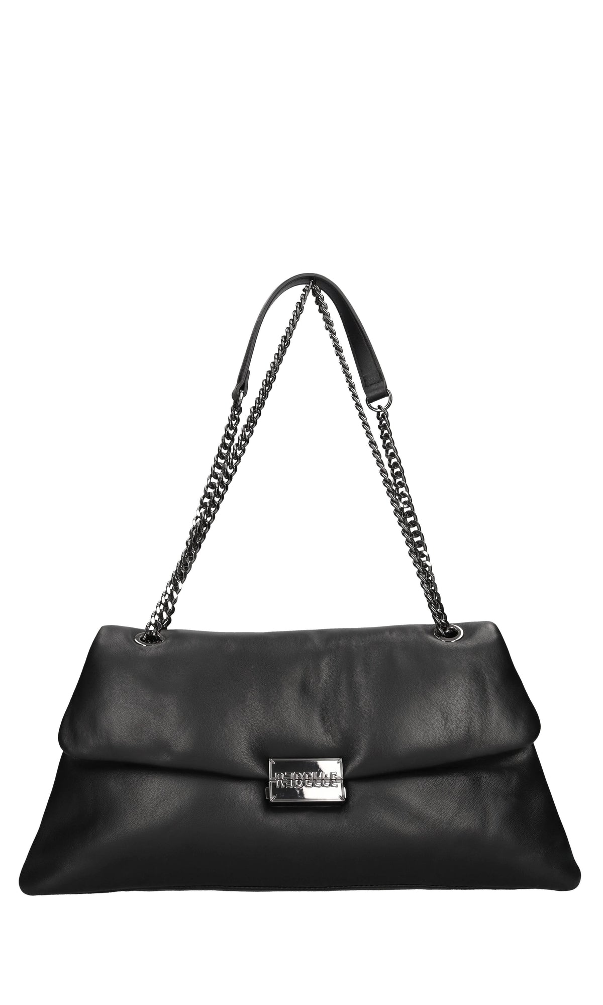 Borsa Alexis Big Flufffy in pelle 