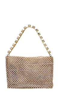 Borsa modello AURORA in tessuto e strass 