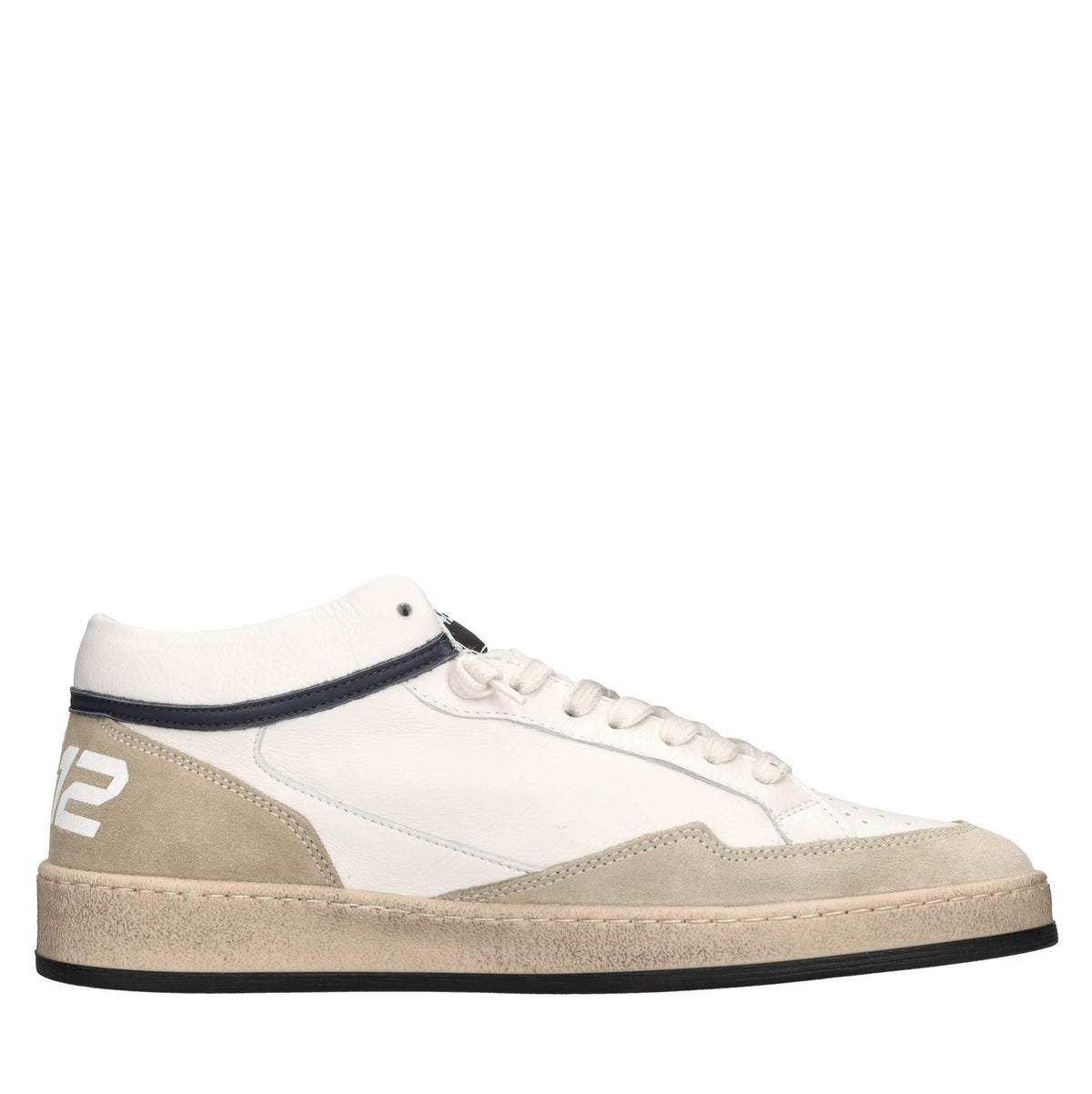 Sneakers in pelle e camoscio 