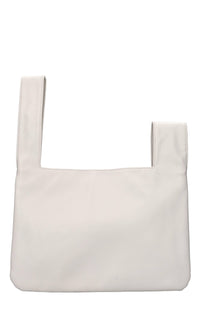 Borsa in ecopelle con borchie 