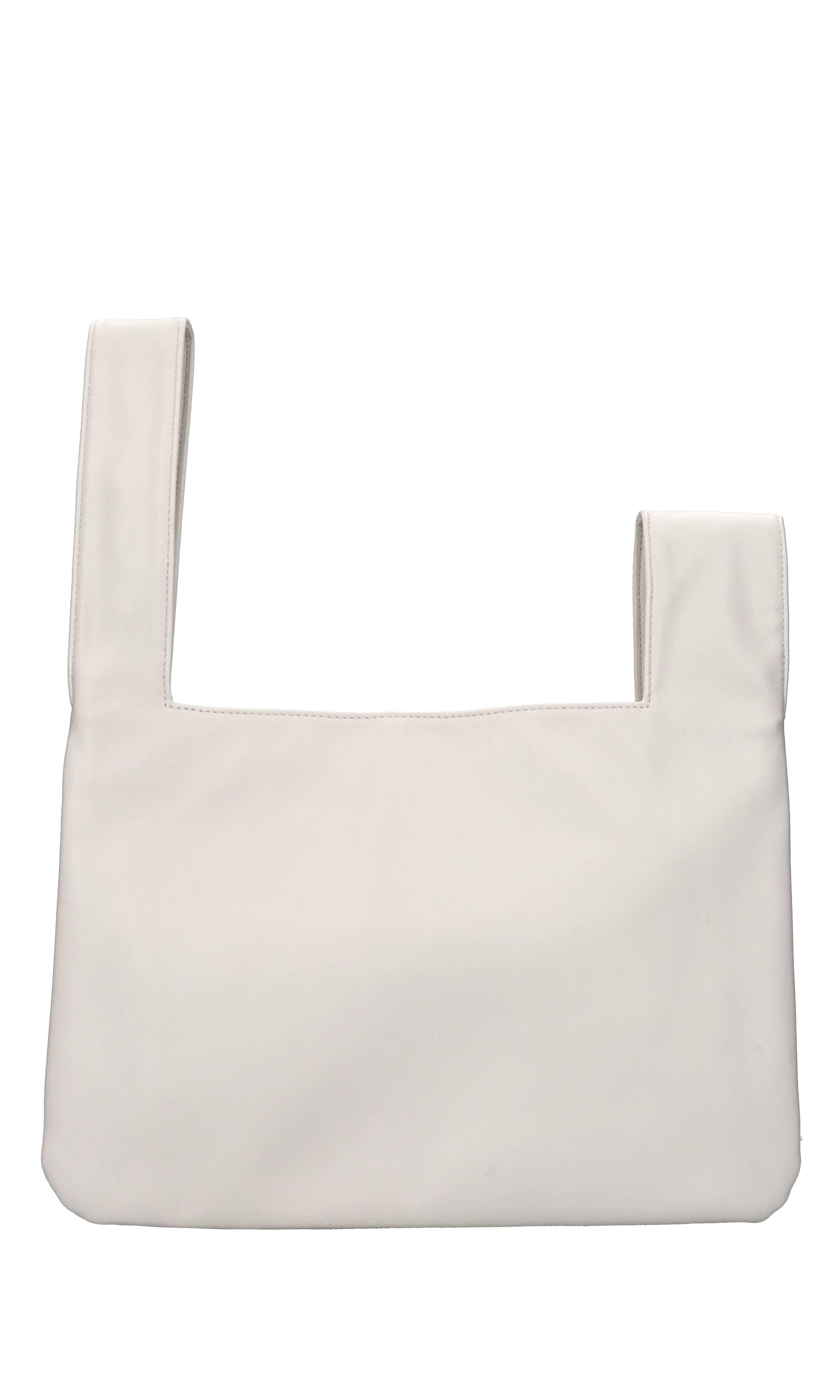 Borsa in ecopelle con borchie 