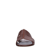 Mules in pelle 