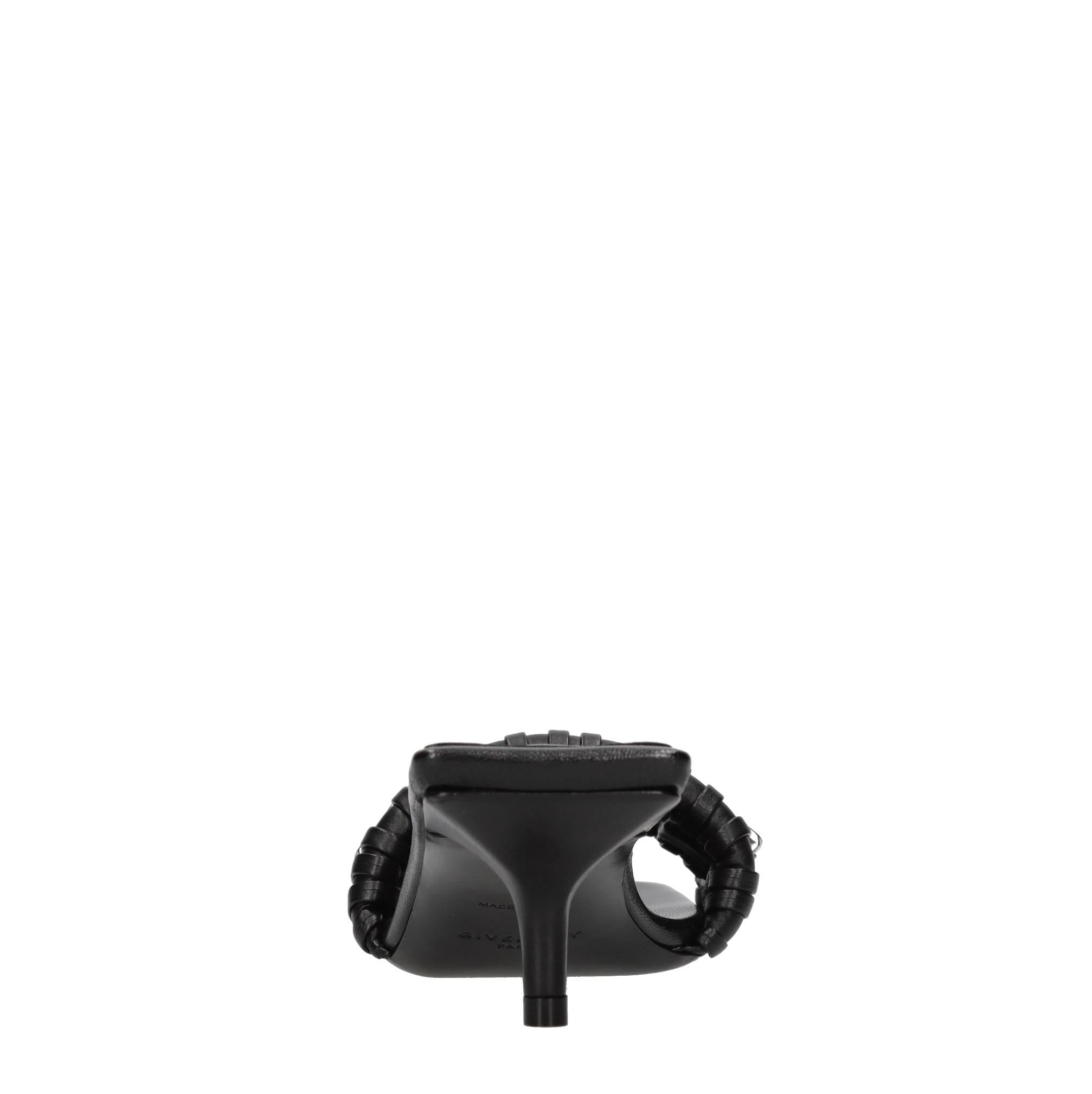 Mules in pelle 