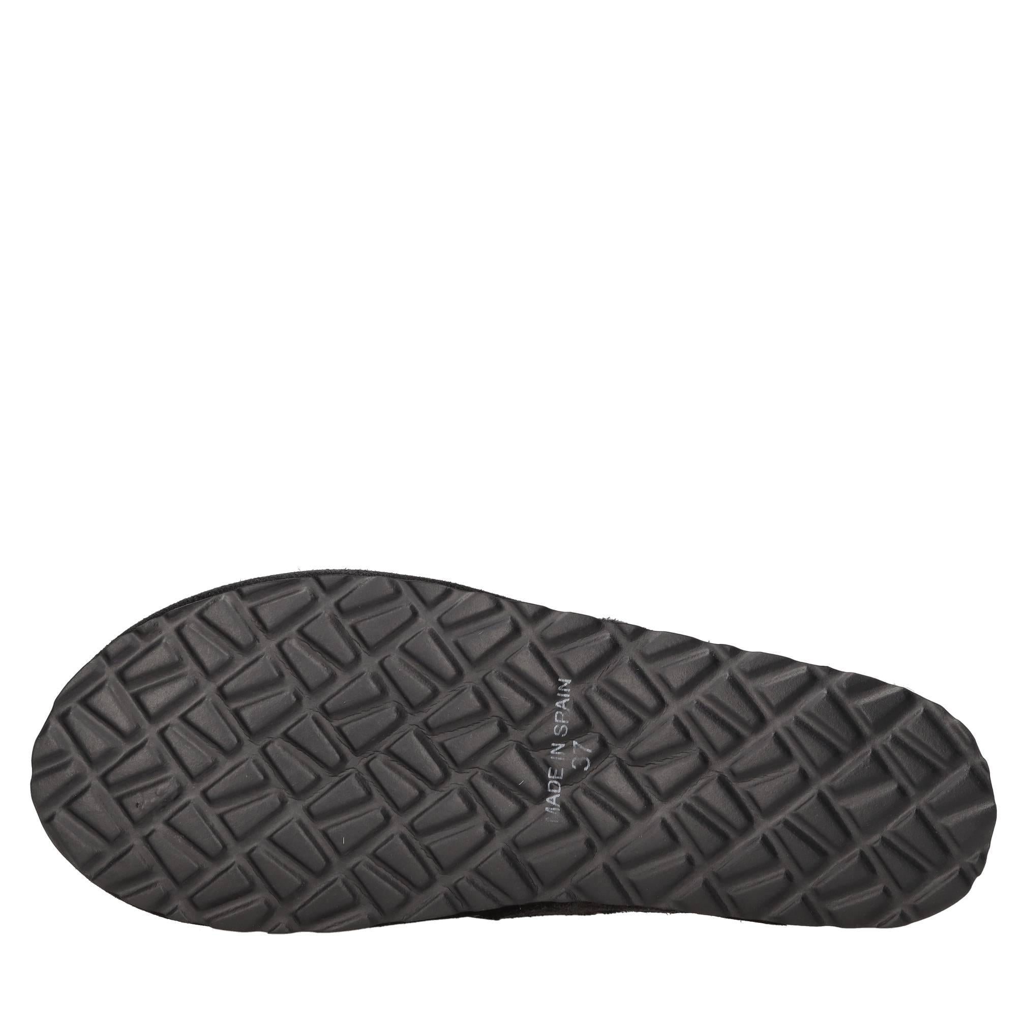 Sabot in camoscio 