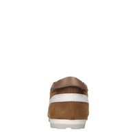 Sneakers in camoscio e pelle 