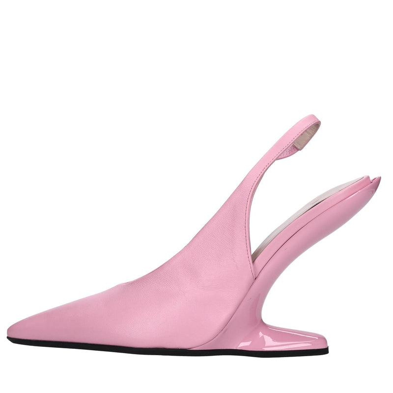 Décolleté Slingback Houdini in pelle 