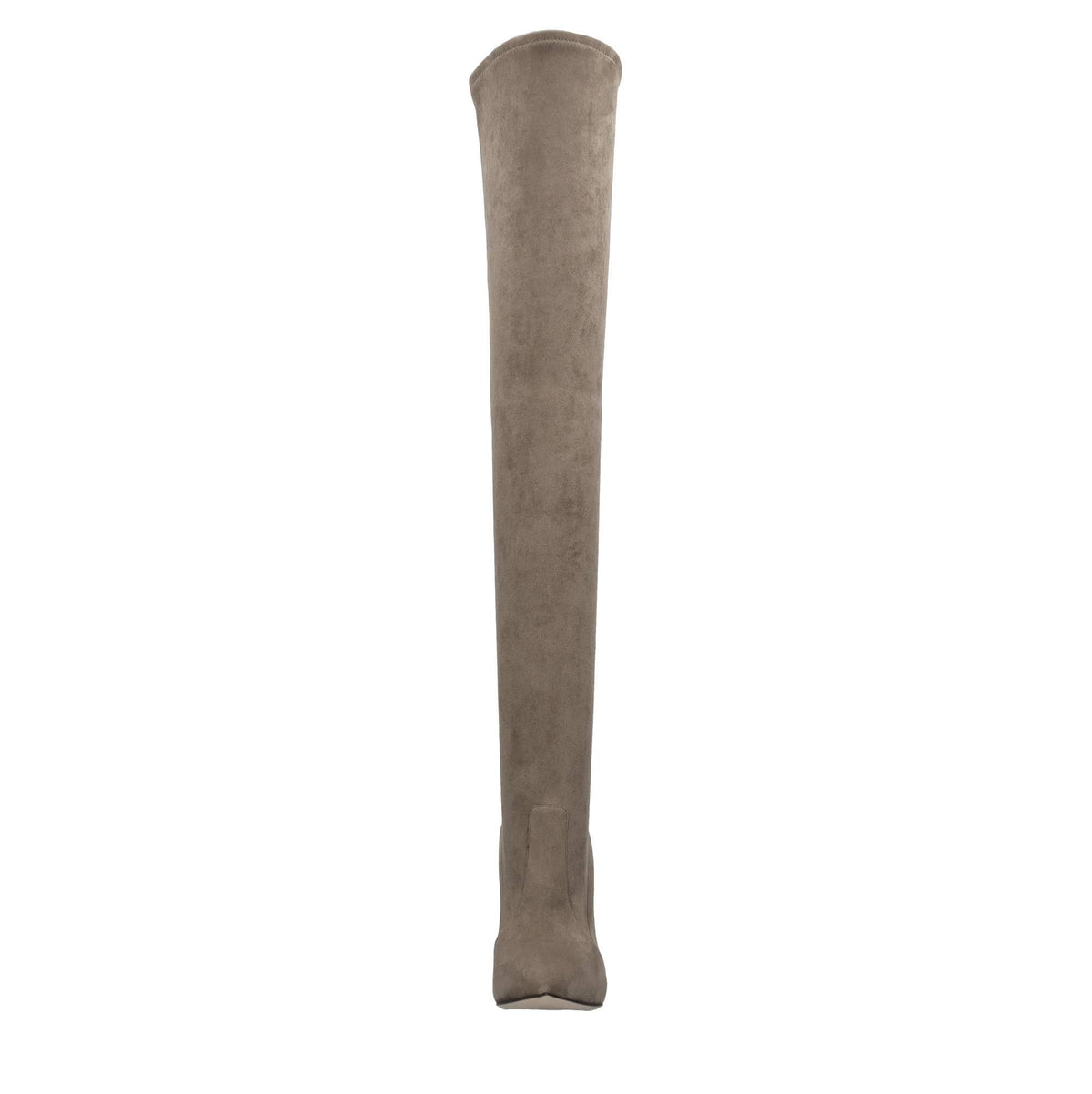 Stivali cuissardes in camoscio 