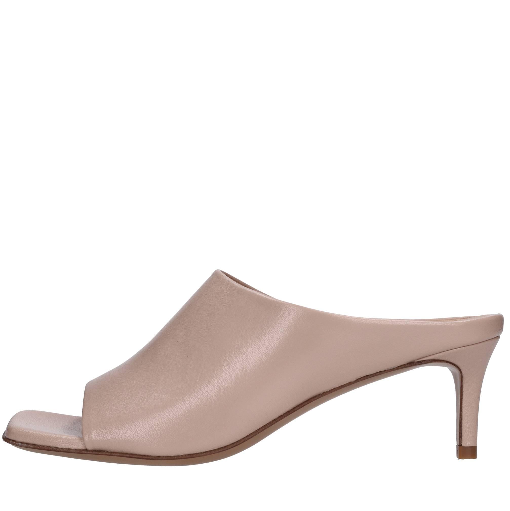 Mules in pelle 