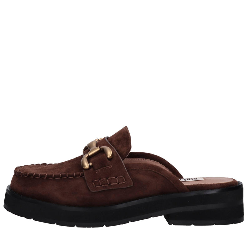 Sabot in camoscio 