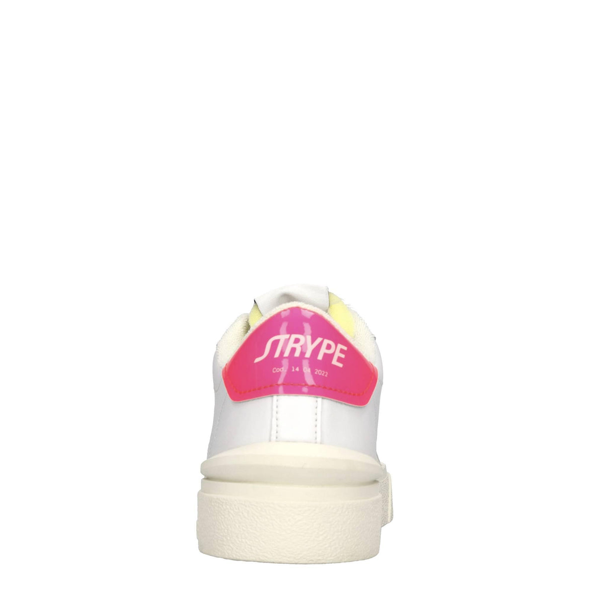 Sneakers in pelle e tessuto 