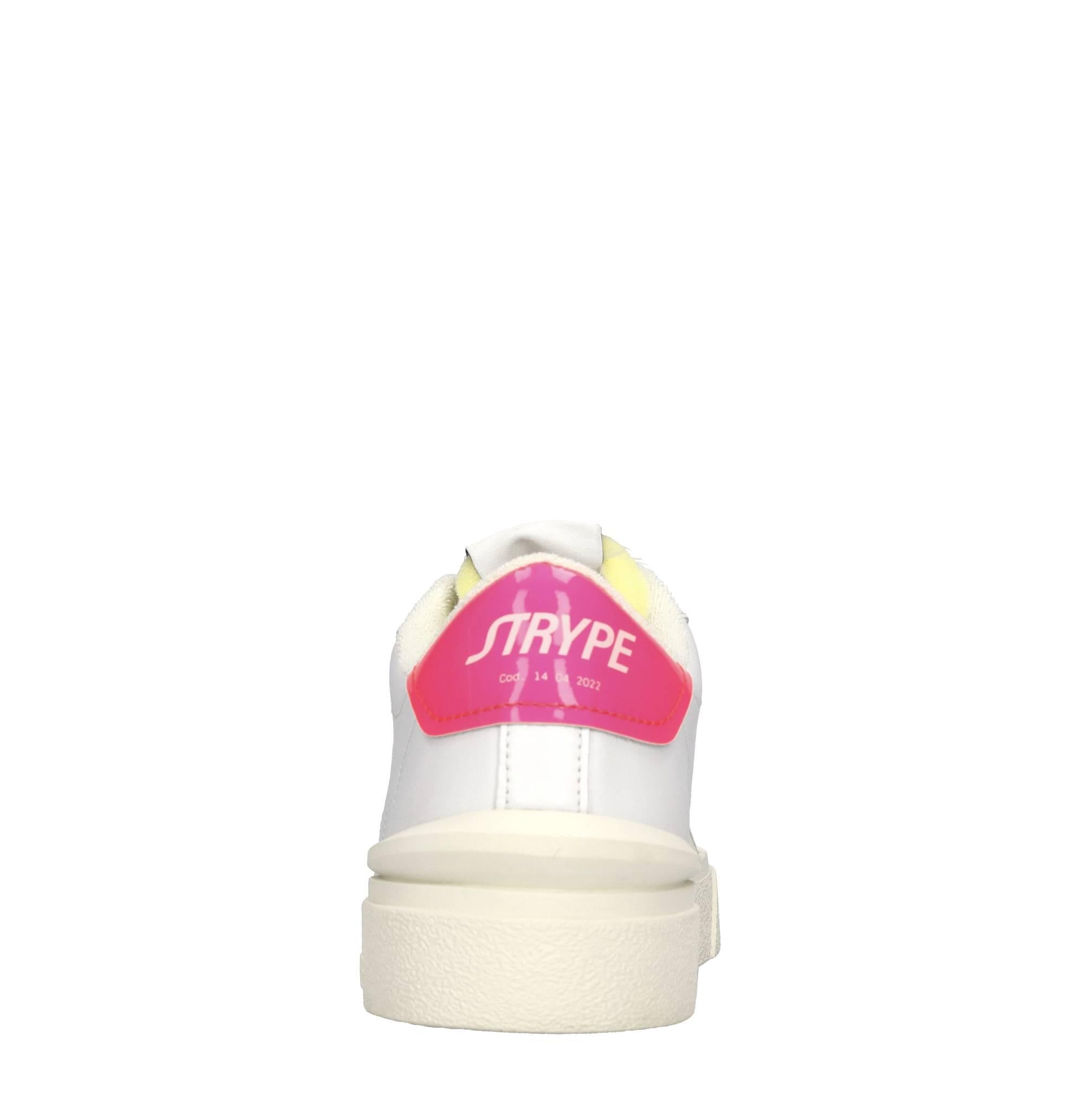 Sneakers in pelle e tessuto 