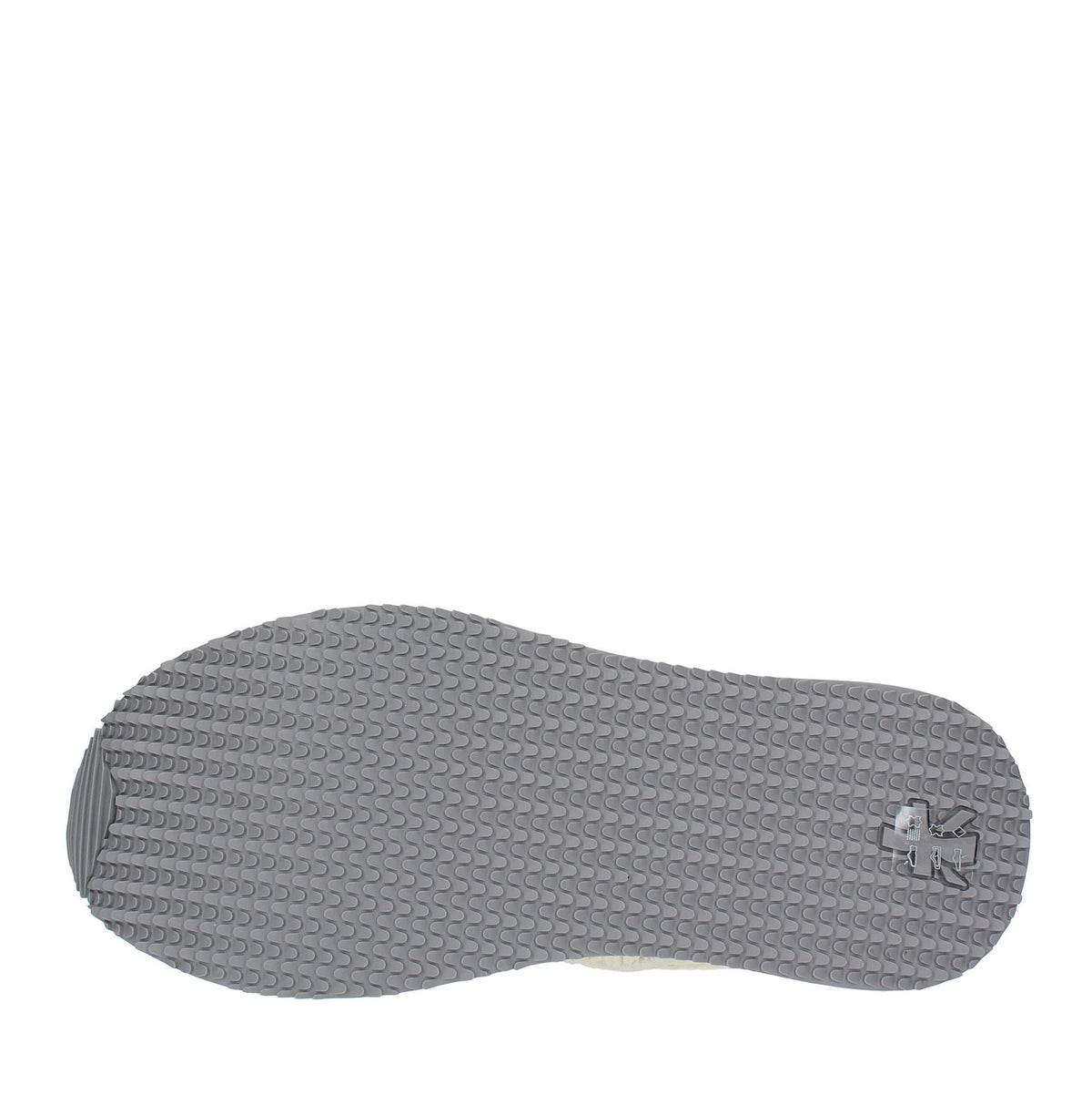 Sneakers in pelle e tessuto 