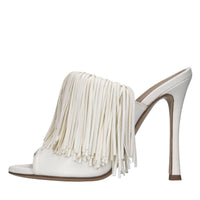 Mules in pelle 