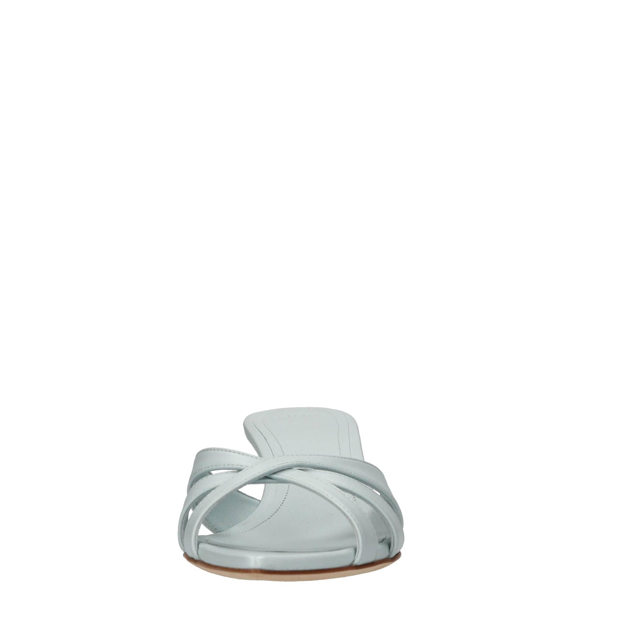 Mules in pelle 