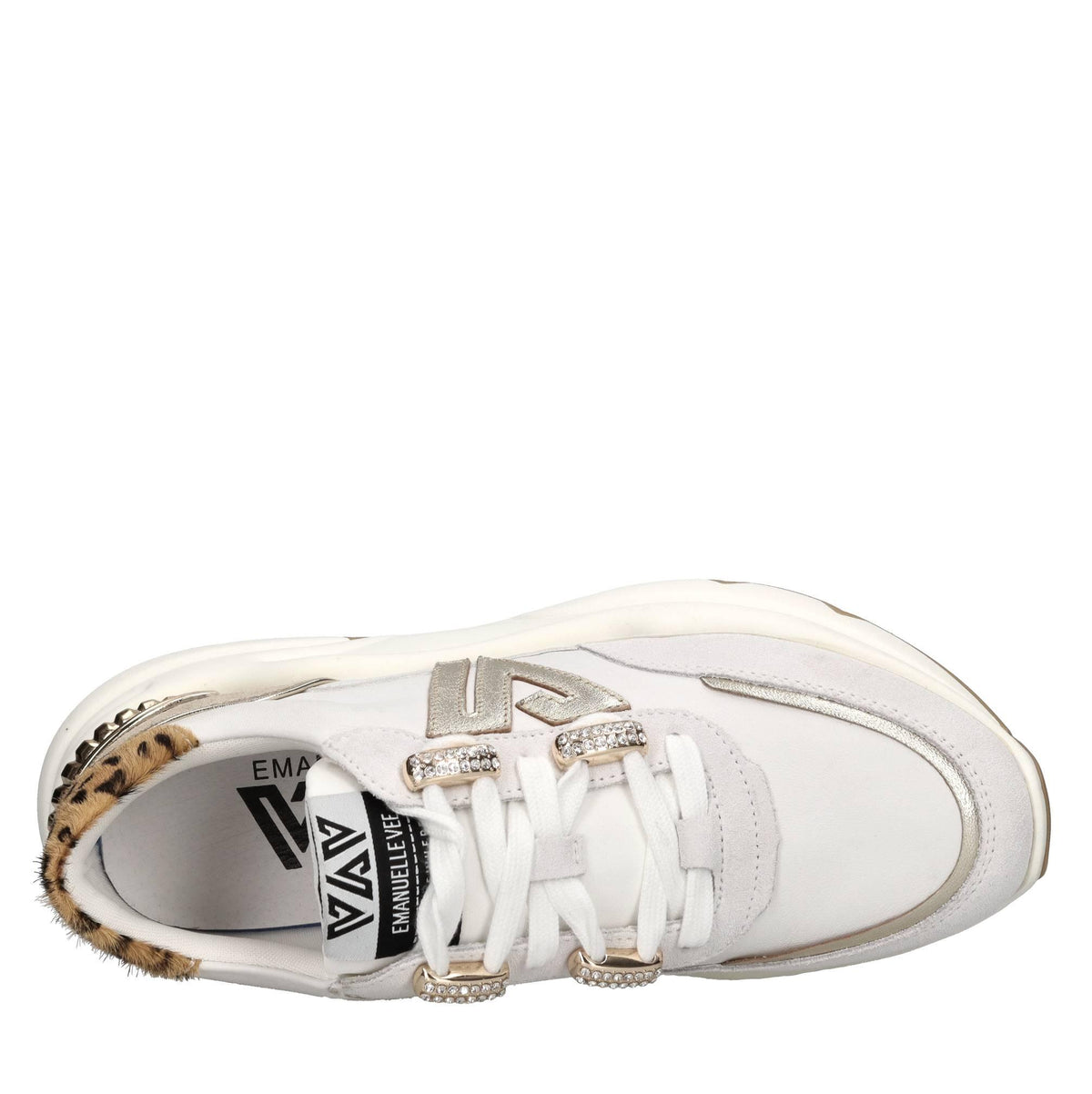 Sneakers in pelle e camoscio 