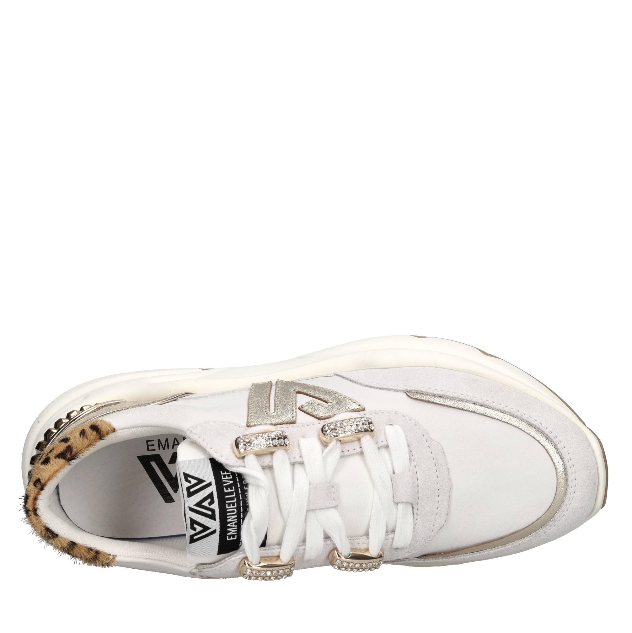Sneakers in pelle e camoscio 