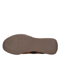 Sneakers in camoscio e gomma 