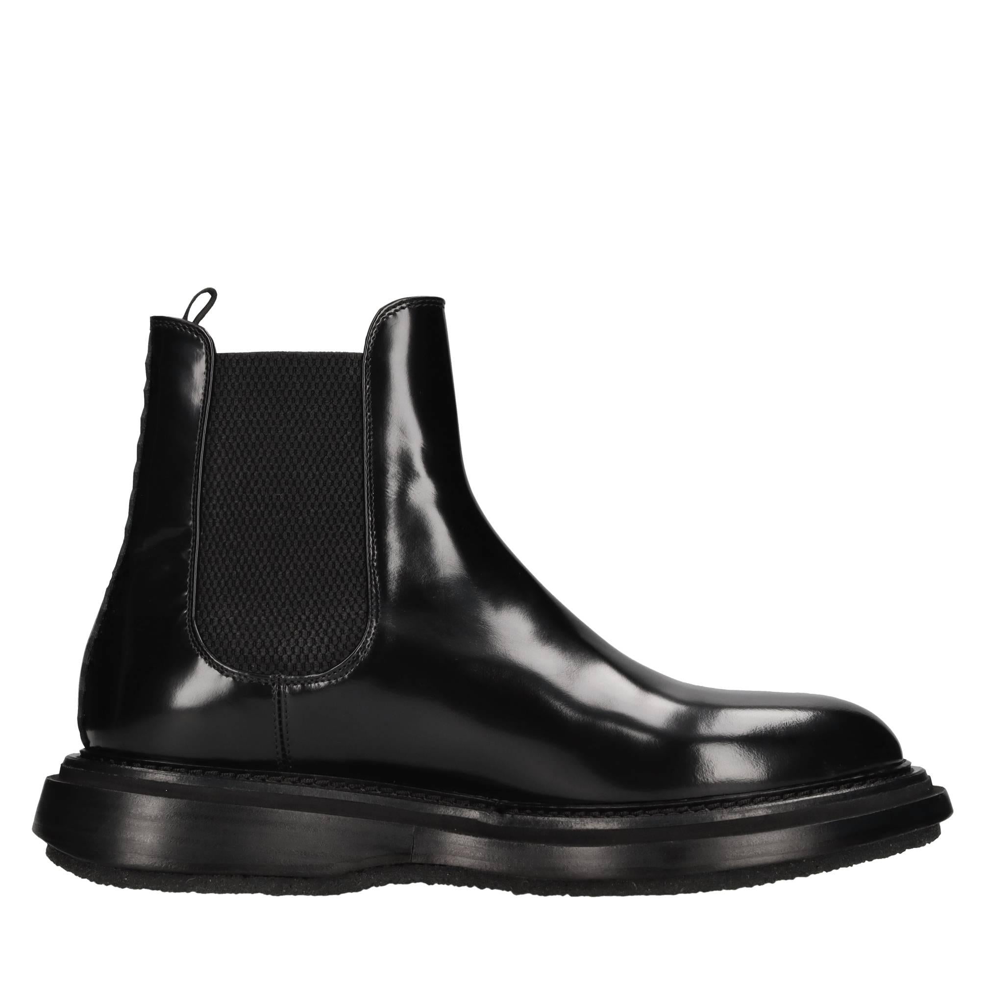 Stivaletti beatles in pelle 