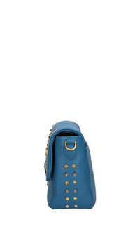 Borsa Frivolous sthephy in pelle e borchie 