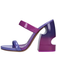 Mules in vernice 