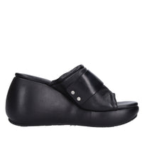 Mules Zeppa in pelle 