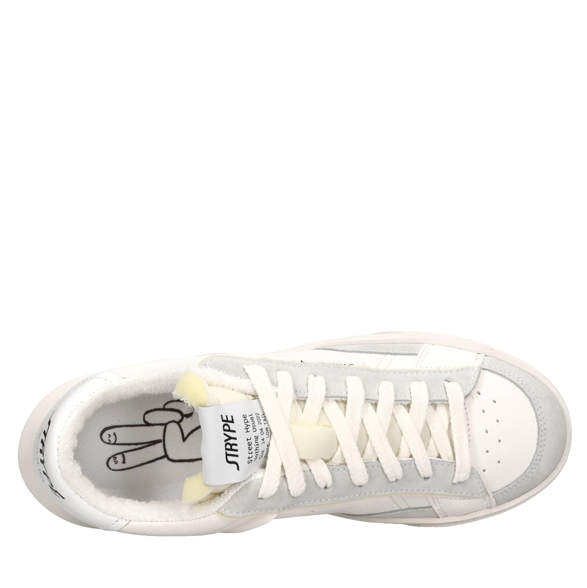 Sneakers in pelle e camoscio 