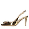 GIANVITO ROSSI Décolleté slingback in pelle