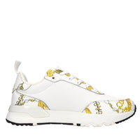 Sneakers in ecopelle e tessuto 