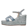 ALMA EN PENA Sandali in pelle strass e pietre