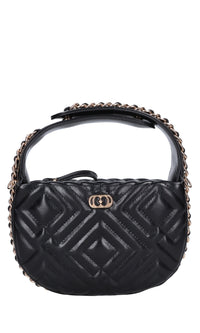Borsa Night edition Round in ecopelle 