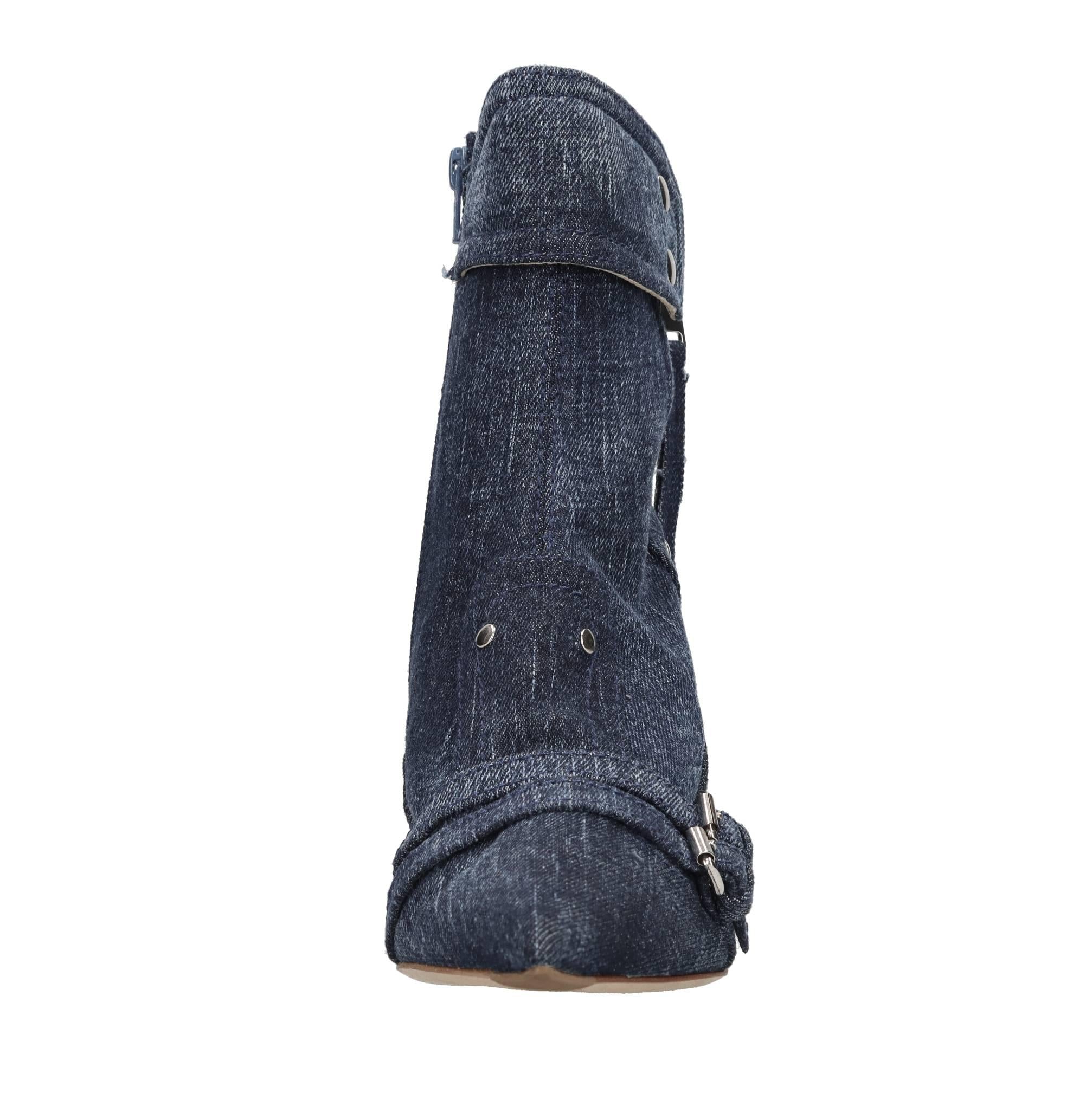 Tronchetti in denim 